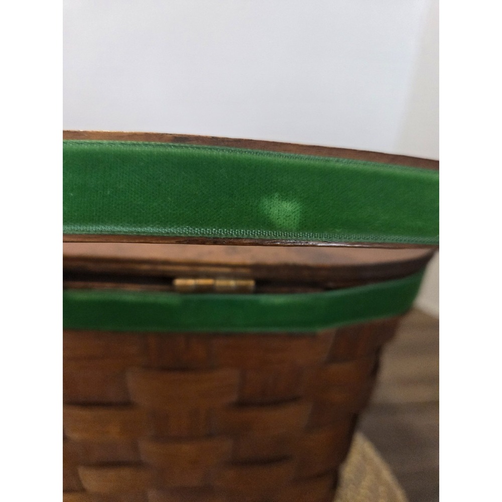 wooden Basketville picnic basket or box purse Vintage - Picture 5 of 14